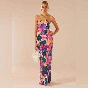 Carried Away Maxi Dress - Candy Bouquet